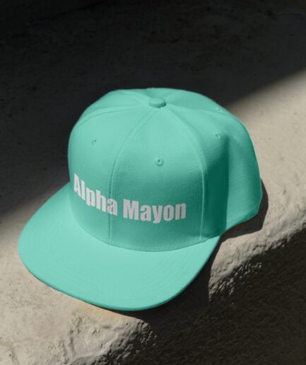 Alpha Mayon Fitted Hat - (Mint)